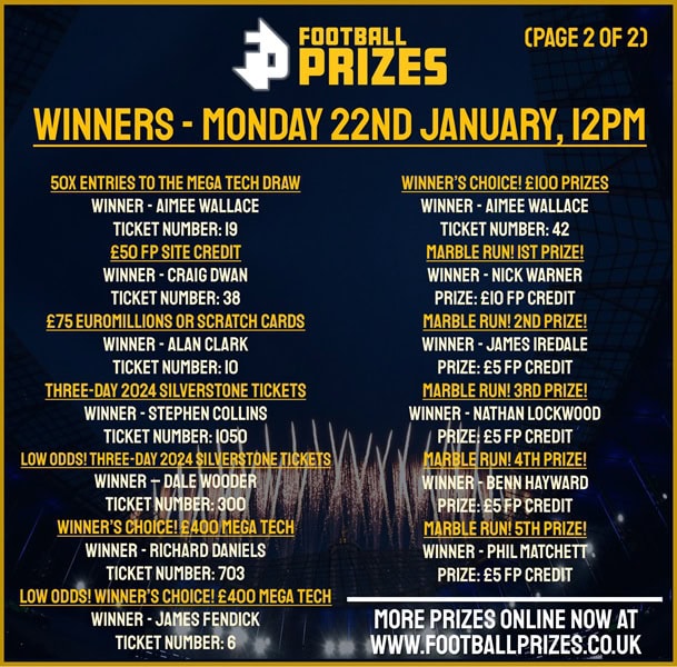 Monday midday winners 2