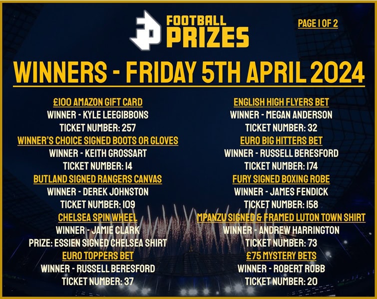 Friday 5th April 1