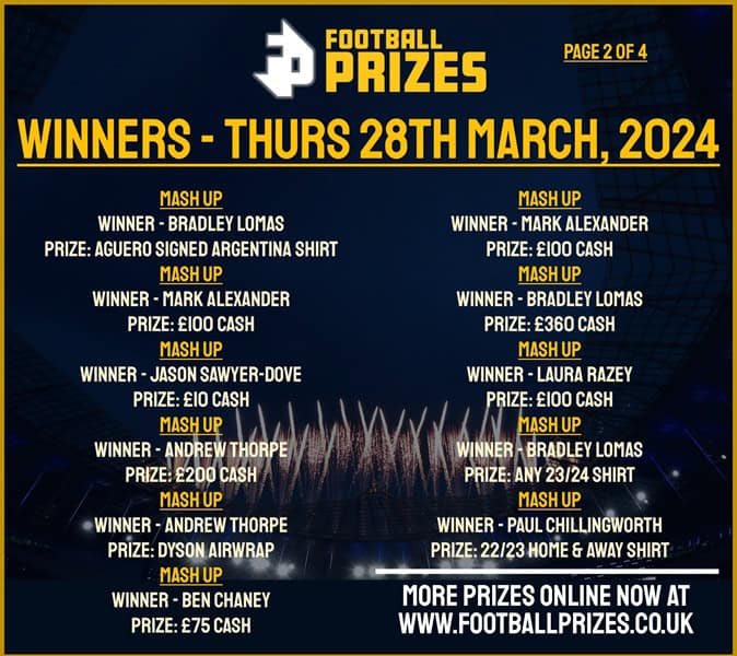 Thursday 28th March 2