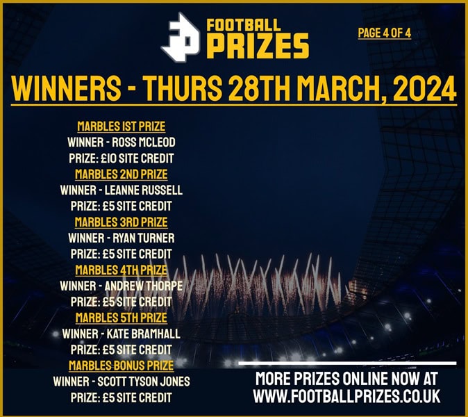 Thursday 28th March 4