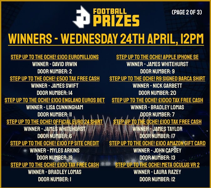 Wednesday 24th 2
