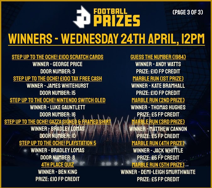 Wednesday 24th 3