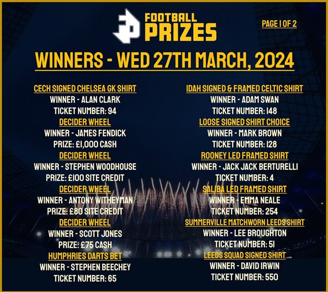 Wednesday 27th March 1