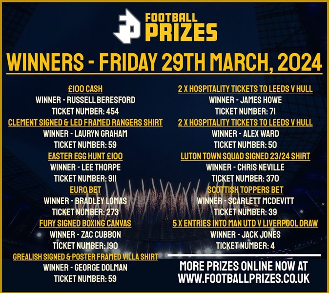 fRIDAY 29TH mARCH