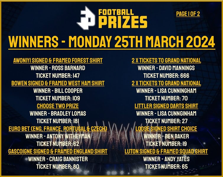 mONDAY 25TH 2