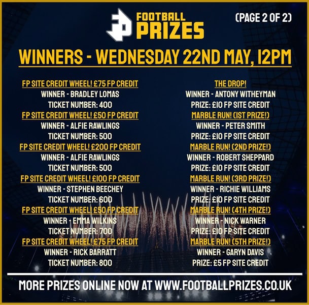 WEDNESDAY 22ND 2