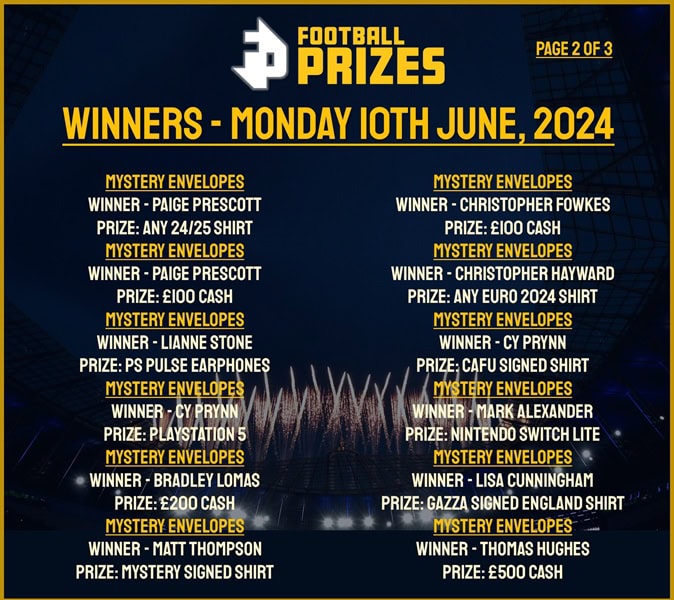 MONDAY 10TH JUNE 2