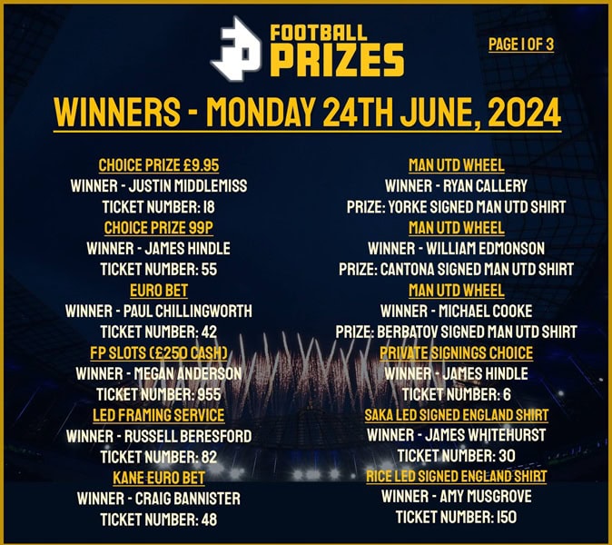 Monday 24th June 1