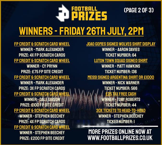 Friday 26th July 2