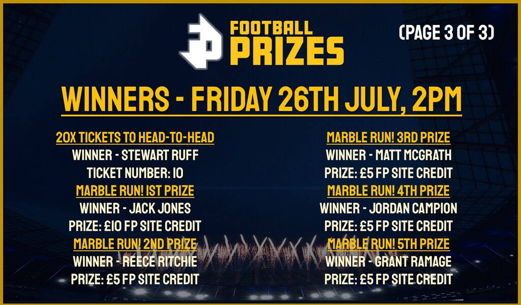 Friday 26th July 3