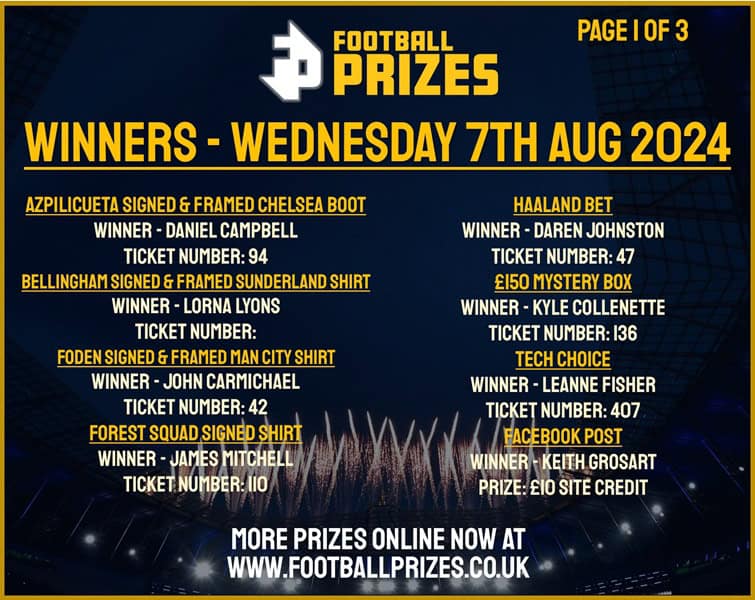 Wednesday 7th August 1