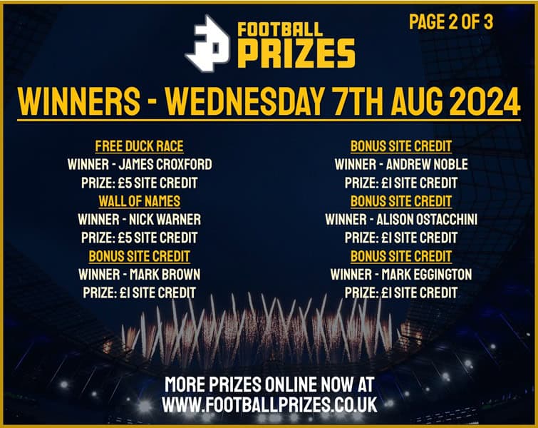 Wednesday 7th August 2
