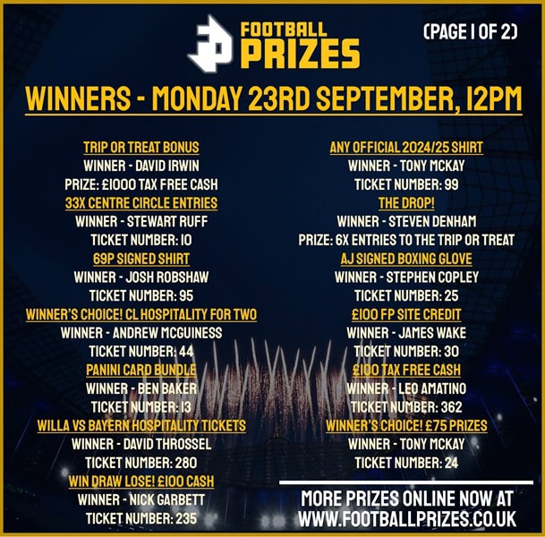Monday 23rd September 1