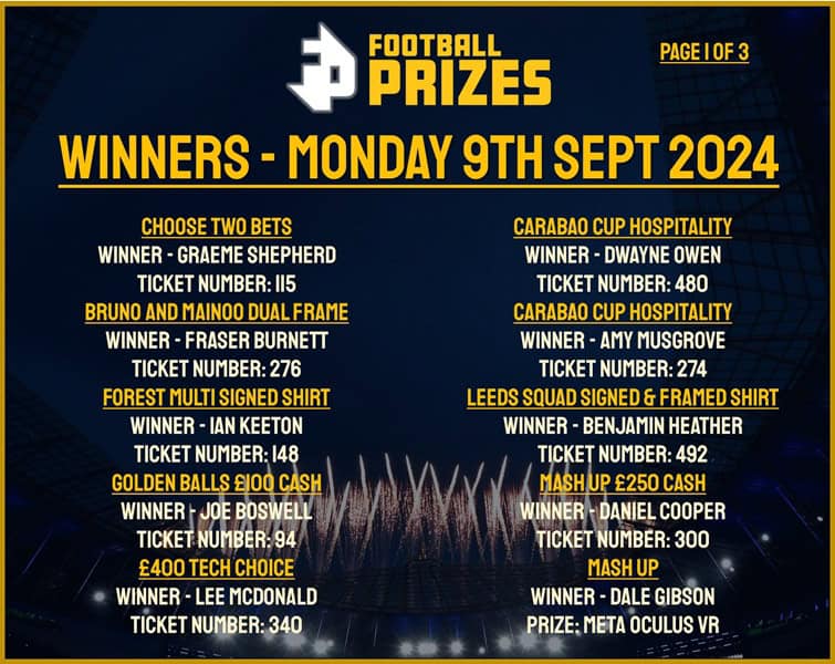 Monday 9th September 1