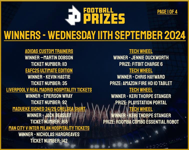 Wednesday 11th September 1
