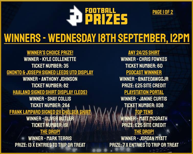 Wednesday 18th September 1
