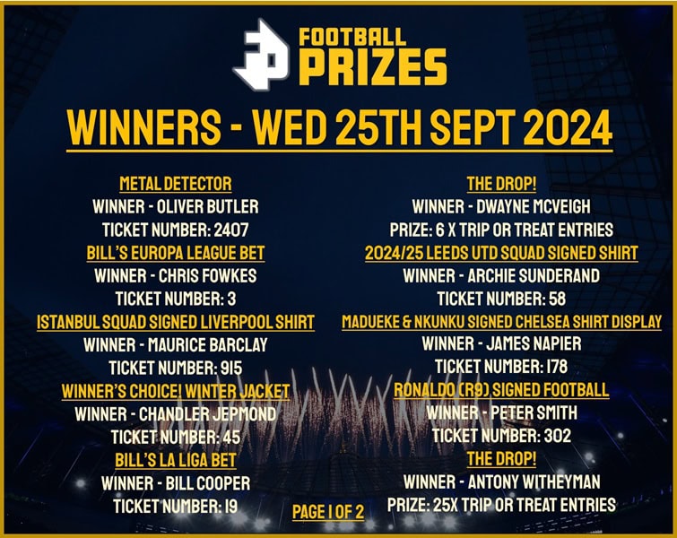 Wednesday 25th September 1