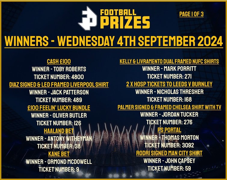 Wednesday 4th September 1