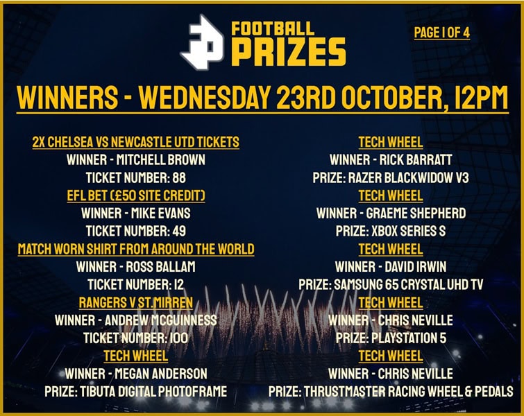Wednesday 23rd October 1