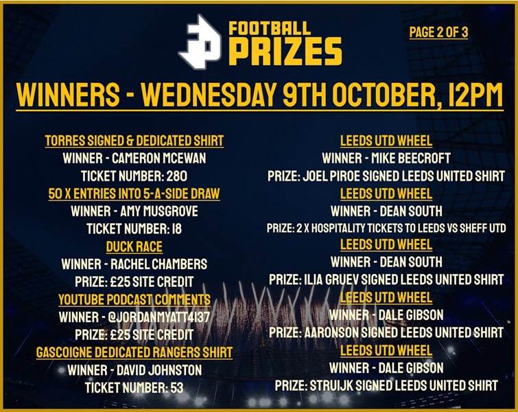 Wednesday 9th October 2