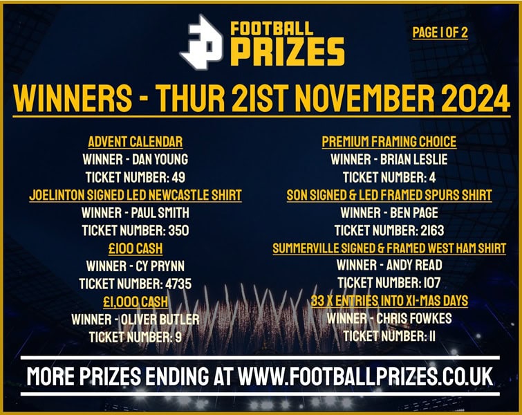 Thursday 21st November 1