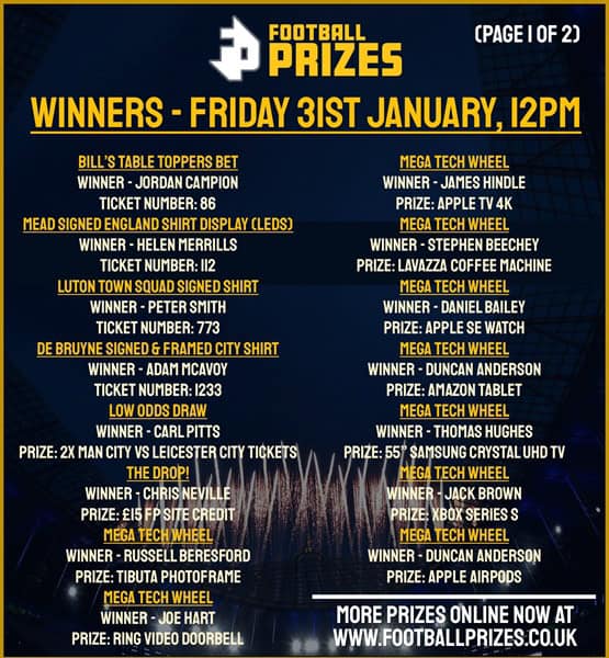 Friday 31st January 1